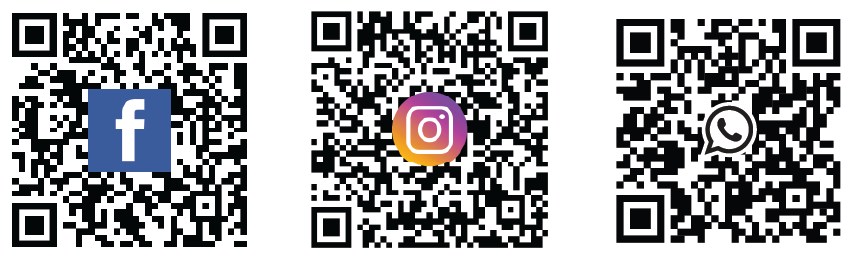 Scan to connect with Camou — Facebook, Instagram, WhatsApp