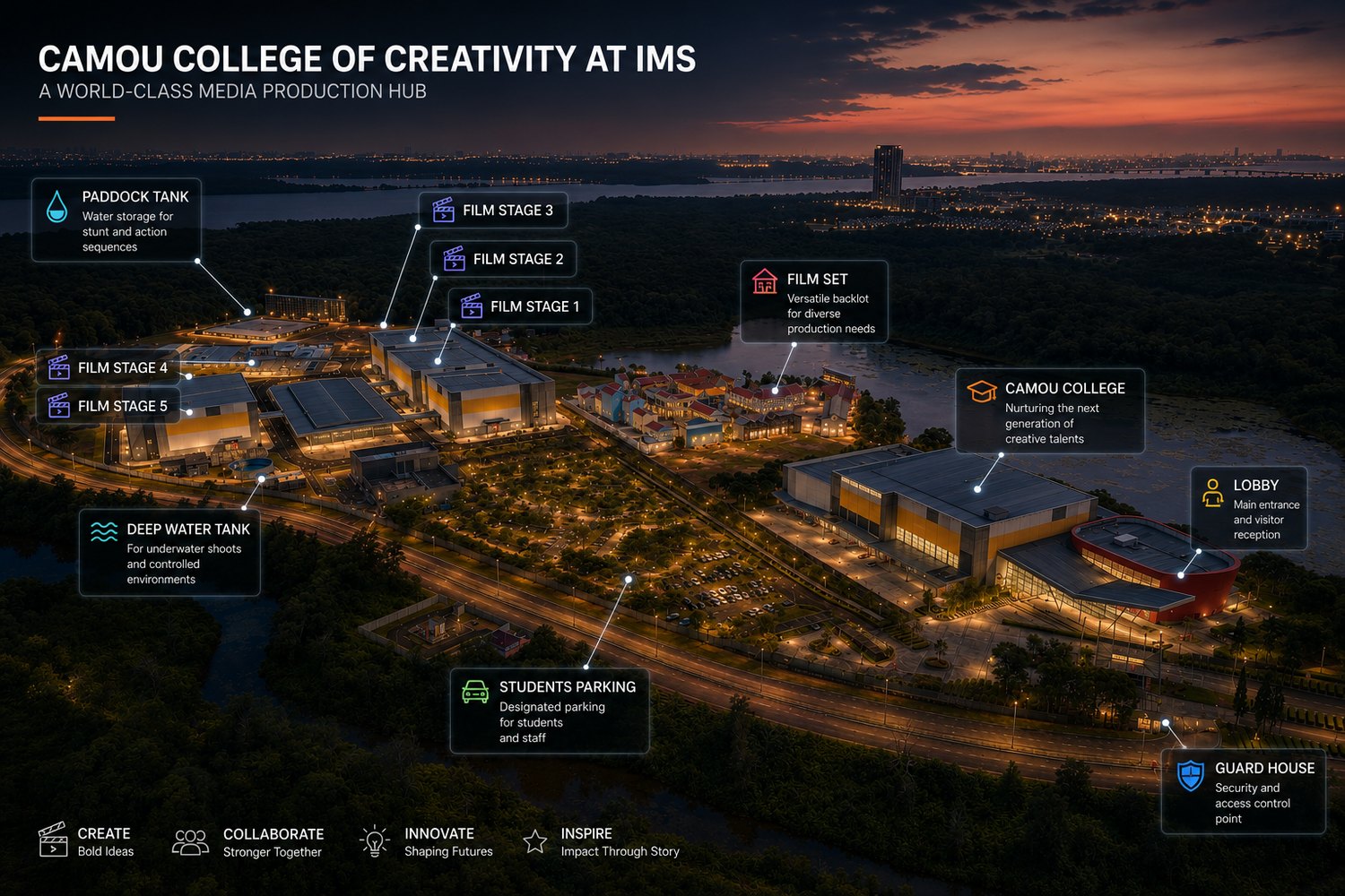 Campus directory map