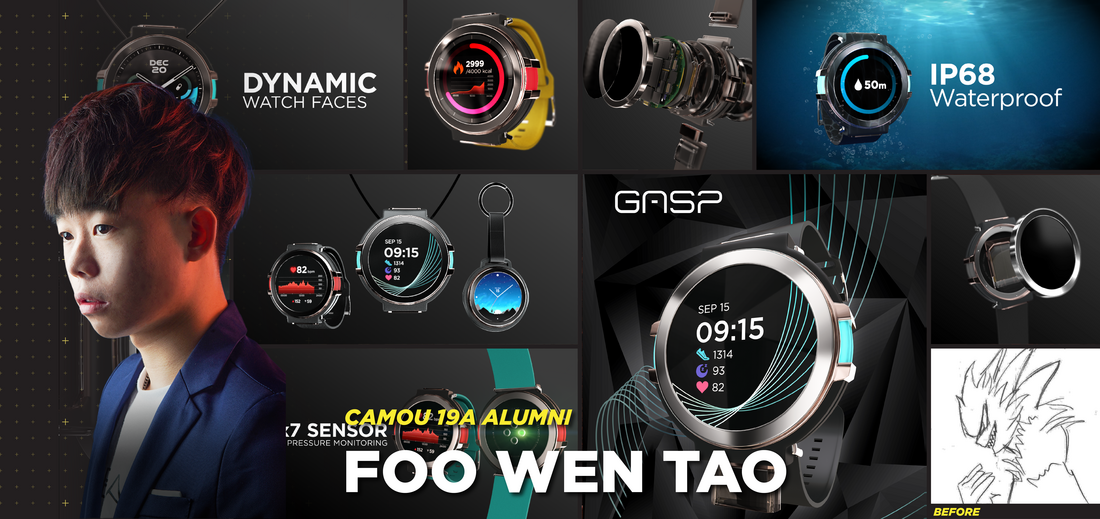 Camou alumnus Foo Wen Tao and portfolio work